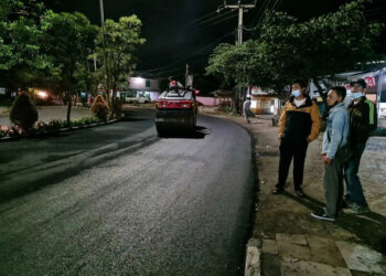 DPU Tangsel Pastikan Kontraktor Perbaiki Kerusakan Jalan Ciater