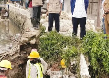 Tanggul Irigasi Cisadane Jebol, Turab Irigasi Dibangun