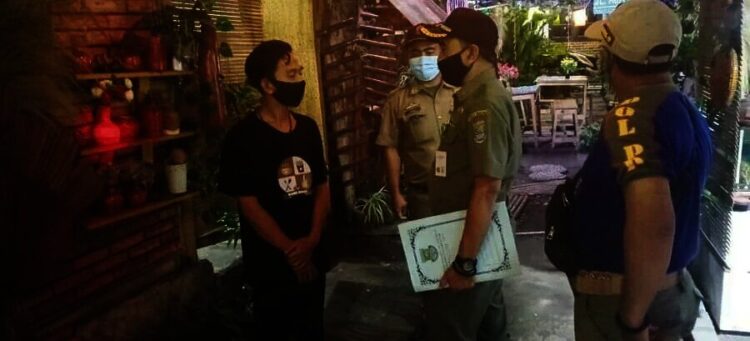 Tiga Pilar Sepatan Gencar Operasi Yustisi, Bidik Pelanggaran Prokes di Café