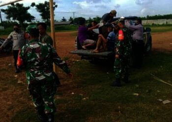 Timbulkan Keramaian, Adu Layangan Dibubarkan, 5 Orang Diamankan