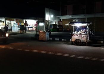Turun Omzet, PKL Rangkasbitung Berharap PSBB Disudahi