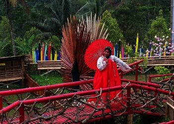 Spot Selfie "Kampung Korea" Bikin Pingin Balik Lagi