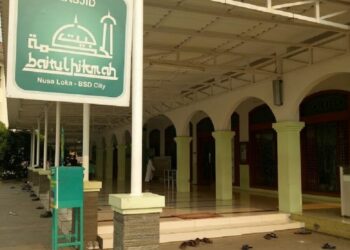 Petugas Positif Covid-19, Masjid Baitul Hikmah Nusaloka BSD Ditutup
