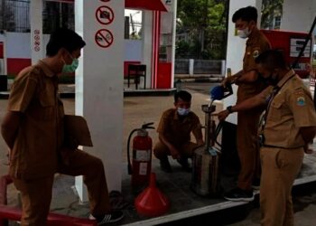 Hindari Curang, Takaran SPBU di Kabupaten Lebak Ditera Ulang