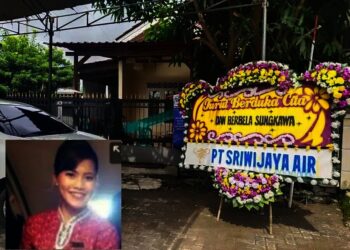 Satu Warga Teluknaga Korban SJ182, Pramugari Grislend Gloria Natalies