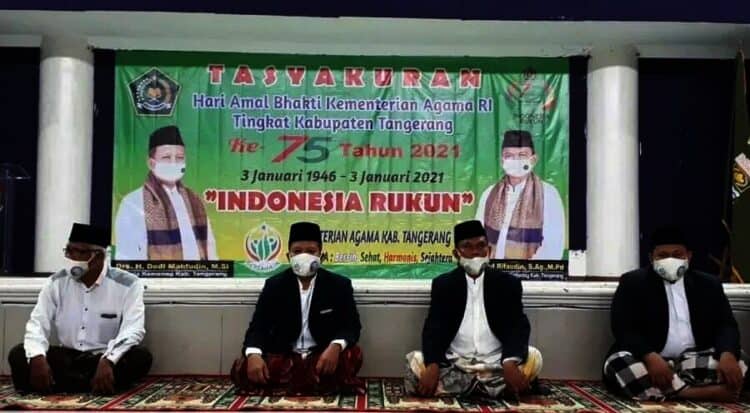 Peringati HAB ke-75 dengan Tahlil dan Zikir Bersama