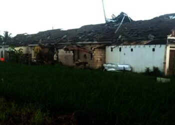 Angin Kencang Melanda, Puluhan Rumah di 3 Kecamatan Porak poranda