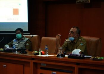 Bupati Zaki Evaluasi Pelaksanaan Program Penyaluran Bansos