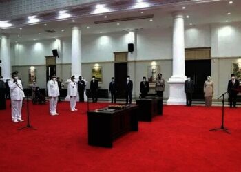Dua Kepala Daerah Terpilih Dilantik, Diminta Fokus Covid-19 dan Pemulihan Ekonomi