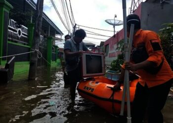 Dua Hari Banjir Sebabkan 278 Ton Sampah di Kota Tangerang