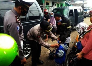 Pemberian Masker Gratis di Kabupaten Pandeglang Capai 117.119