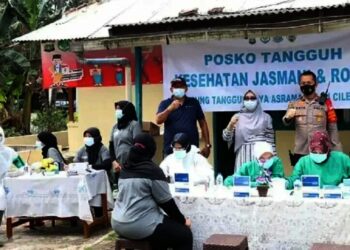 Direktorat Narkoba Polda Metro Jadi Bapak Asuh Kampung Tangguh