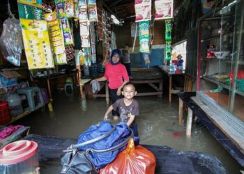 Imbas Hujan Deras di Kota Tangerang, 11 Lokasi Tergenang Air