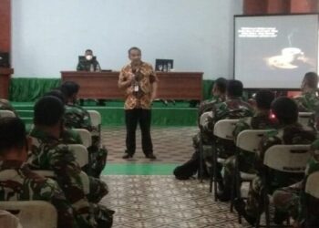 TNI Pandeglang Dibekali Ilmu Komunikasi dan Diberi Motivasi