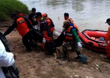 Korban Tenggelam di Sungai Ciujung Ditemukan Mengambang