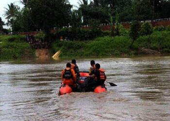 Tukang Perahu Eretan Hilang di Sungai Ciujung