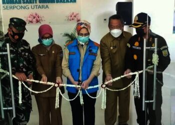 Diresmikan Airin, RSUD Serpong Utara Beroperasi Minggu Depan