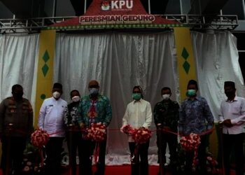 Wali Kota Airin Resmikan Kantor KPU Tangsel
