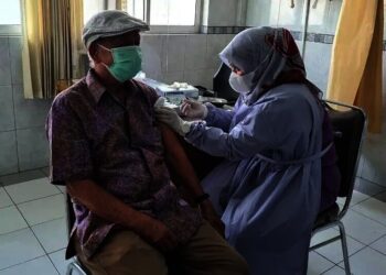 Atlet, Pelatih dan Pengurus KONI Kabupaten Tangerang Divaksin