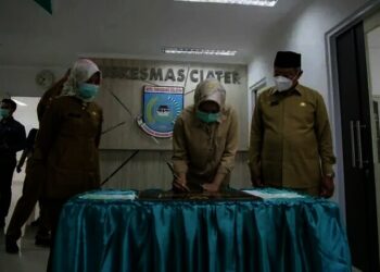 Wali Kota Airin Resmikan Puskesmas Ciater