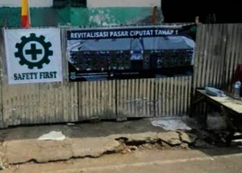 Pedagang Pasar Ciputat Diimbau Menahan Diri