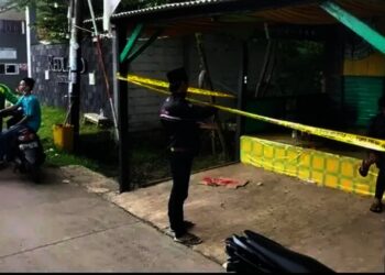 Gardu FBR di Pondok Aren Dibakar Orang Tak Dikenal
