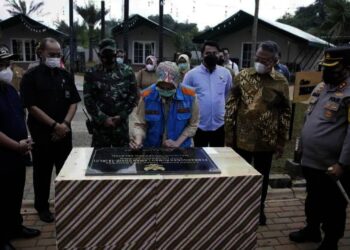 Airin Resmi Operasikan Glamping Rumah Lawan Covid-19 Tangsel
