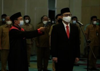 Bambang Noertjahjo Dilantik jadi Sekda Definitif Kota Tangsel