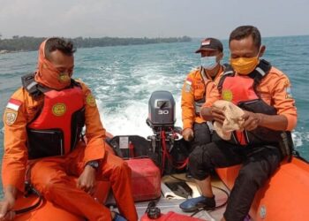 Dua Tim SAR Gabungan Disebar, Lakukan Pencarian Pemancing Yang Hilang di Cinangka, Menyisir Hingga ke Pantai Anyer