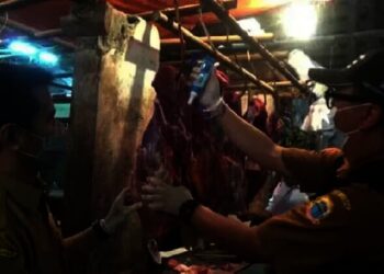 Stok Daging di Kabupaten Lebak Diklaim Aman dan Layak Konsumsi