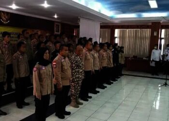 Tagana Kabupaten Serang Memohon Bantuan Kendaraan