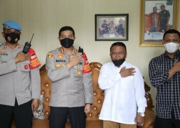 Implementasi Program Kapolda Kapolresta Tangerang Sowan ke Sesepuh Tigaraksa