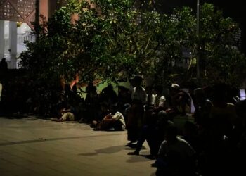 Tawuran Sarung Resahkan Jamaah Masjid Agung Al-Amjad Kabupaten Tangerang