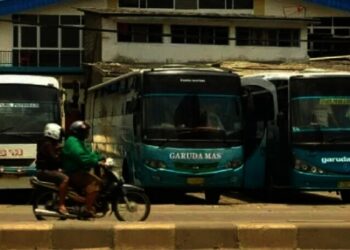 Mudik Dilarang, PO Bus di Ciputat Tangsel Gigit Jari
