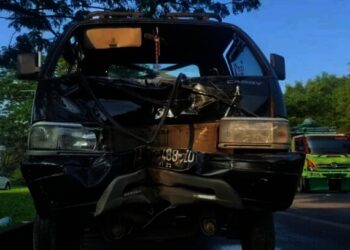 Pemotor Tewas Adu Banteng dengan Pikap di Kabupaten Tangerang