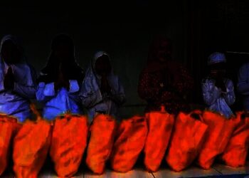 SDN Belimbing 2 Gelar Sanlat dan Santunan Anak Yatim