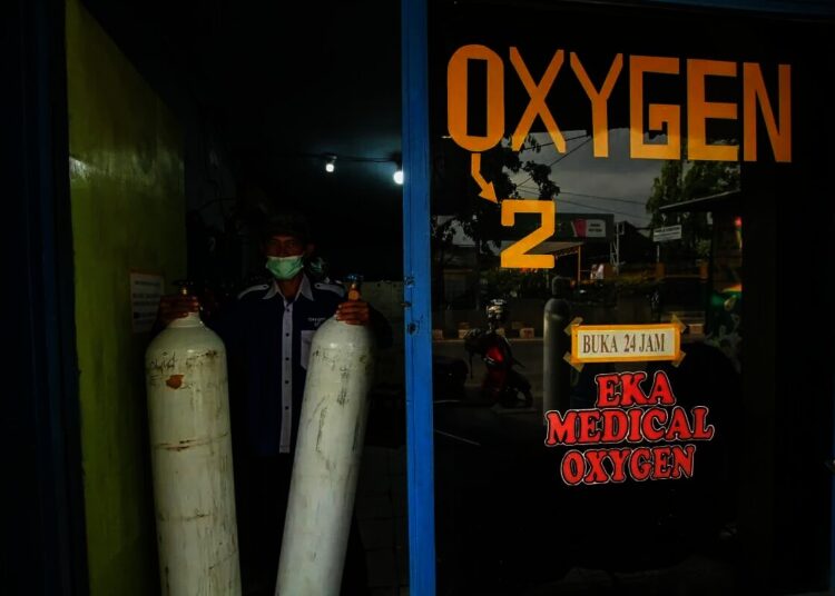 Permintaan Oksigen Medis Meningkat