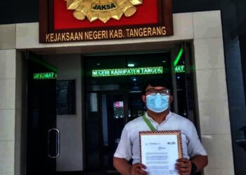 Dugaan Penyelewengan Dana KIP SMPN 2 Mauk Dilaporkan ke Kejari
