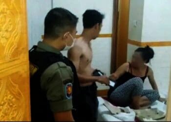 Puluhan Pasangan Mesum Kepergok Bugil, 20 Wanita Diduga PSK Online diciduk di Dua Penginapan