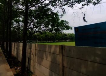 Lapangan Sukun di Belakang Puspemkot Tangerang Ditertibkan