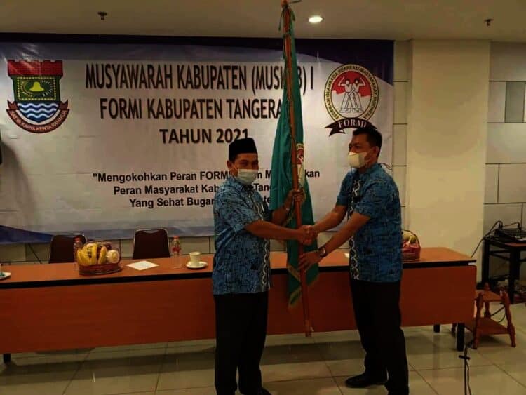 Dedi Sutardi Pimpin Formi Kabupaten Tangerang Satu Periode Lagi