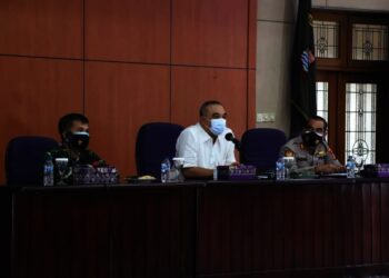 Sanksi Pelanggaran Protokol Kesehatan di Kab. Tangerang, KTP dan SIM Disita