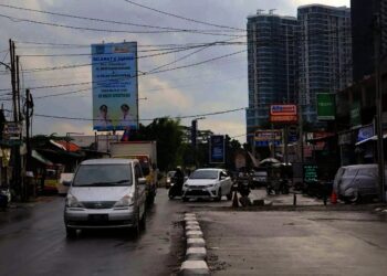 Dinas PU Tangsel Perbaiki Jalan Bhayangkara