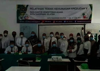 Pegawai KUA hingga Madrasah di Tangsel Dilatih Ilmu Kehumasan