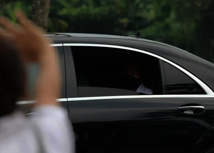Presiden Jokowi Tinjau Pelaksanaan Vaksinasi Massal di Kabupaten Tangerang