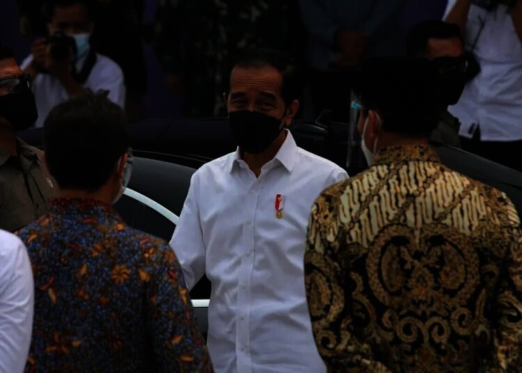 Presiden Jokowi Tinjau Pelaksanaan Vaksinasi Massal di Kabupaten Tangerang