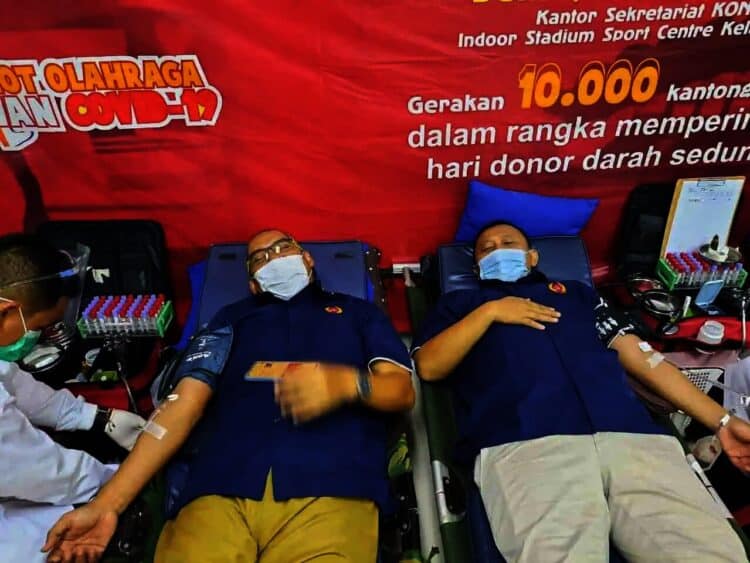 KONI Kabupaten Tangerang Kembali Gelar Aksi Donor Darah