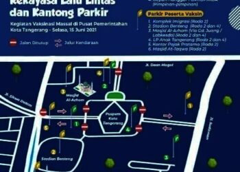 Presiden Besok ke Pemkot Tangerang Lalin Direkayasa, Ini Rutenya
