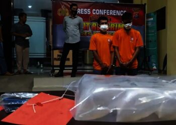 Polair Pandeglang Gagalkan Penyelundupan Benih Lobster di Cibaliung