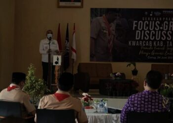 Bupati Zaki Apresiasi FGD Kwarcab Pramuka Kabupaten Tangerang